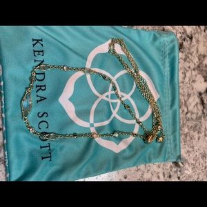Kendra Scott Debra choker in yellow gold
